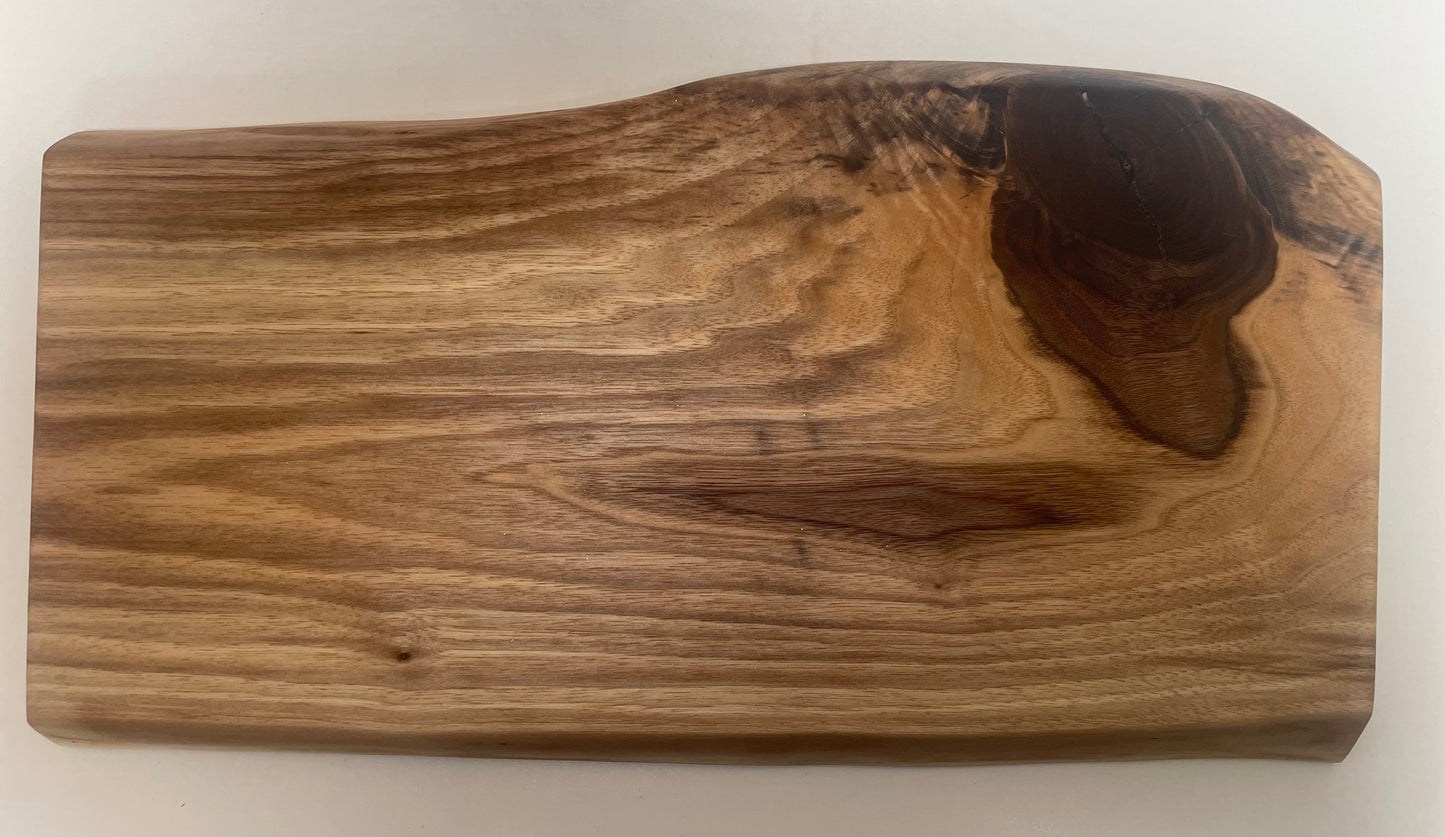 23LAP01 - Dual Live Edge Sappy Walnut