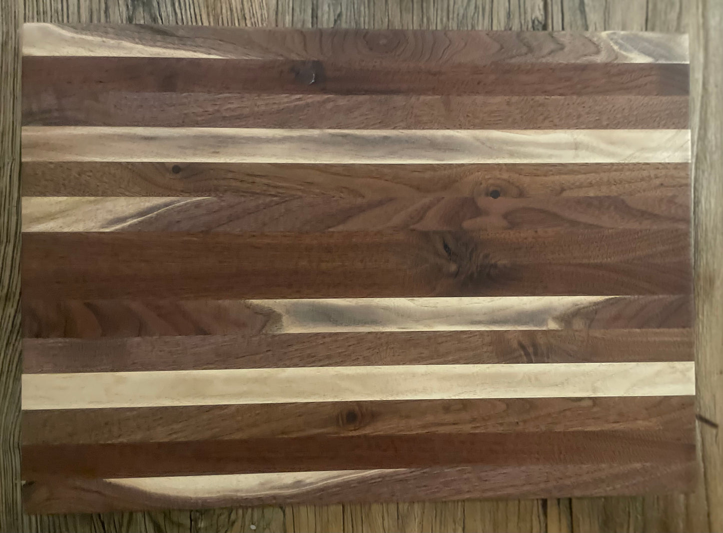 25M018 - Mixed Joined Walnut Board