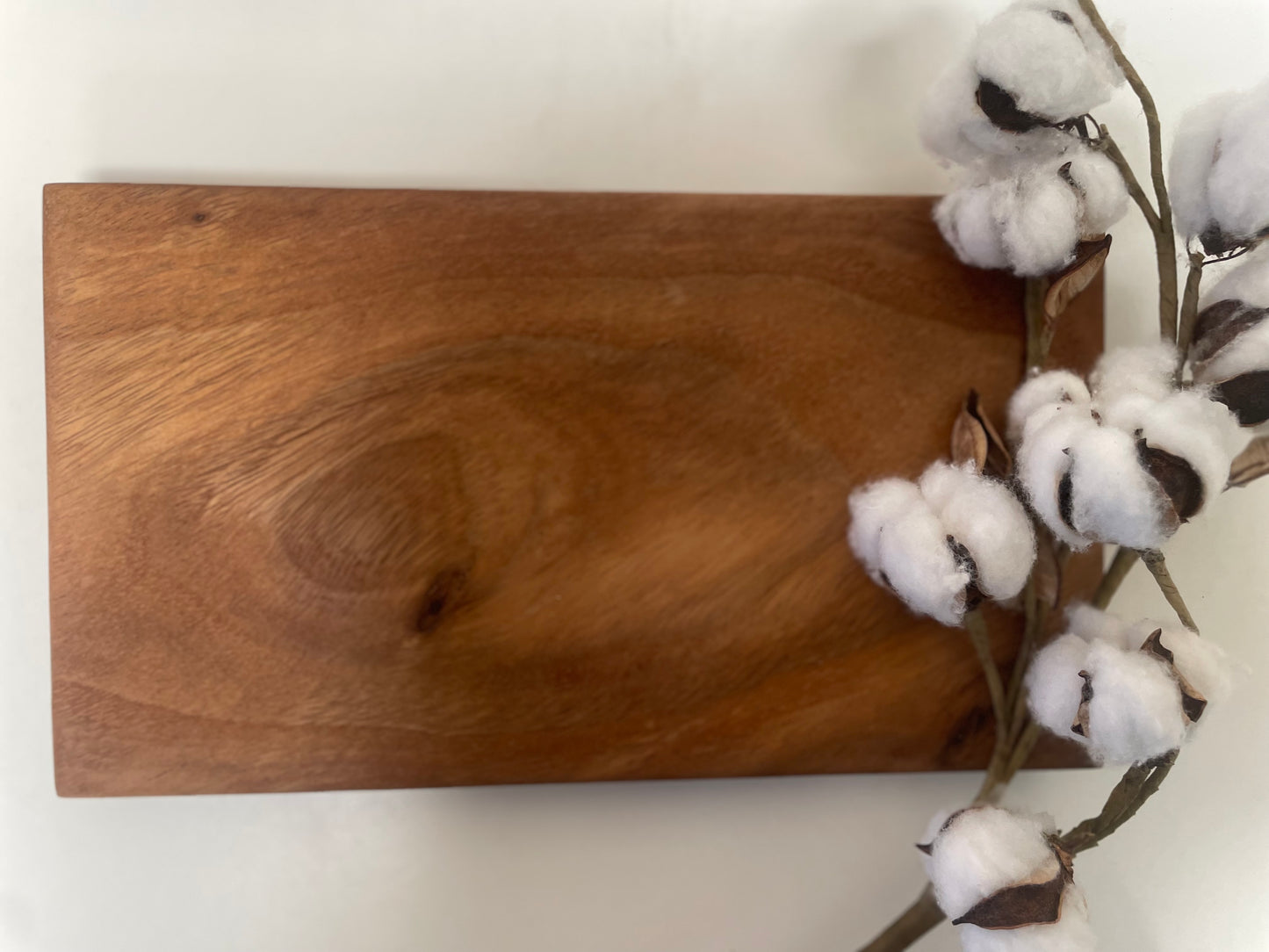 23SAD02 - Small Solid Engraved Raintree Bread Board