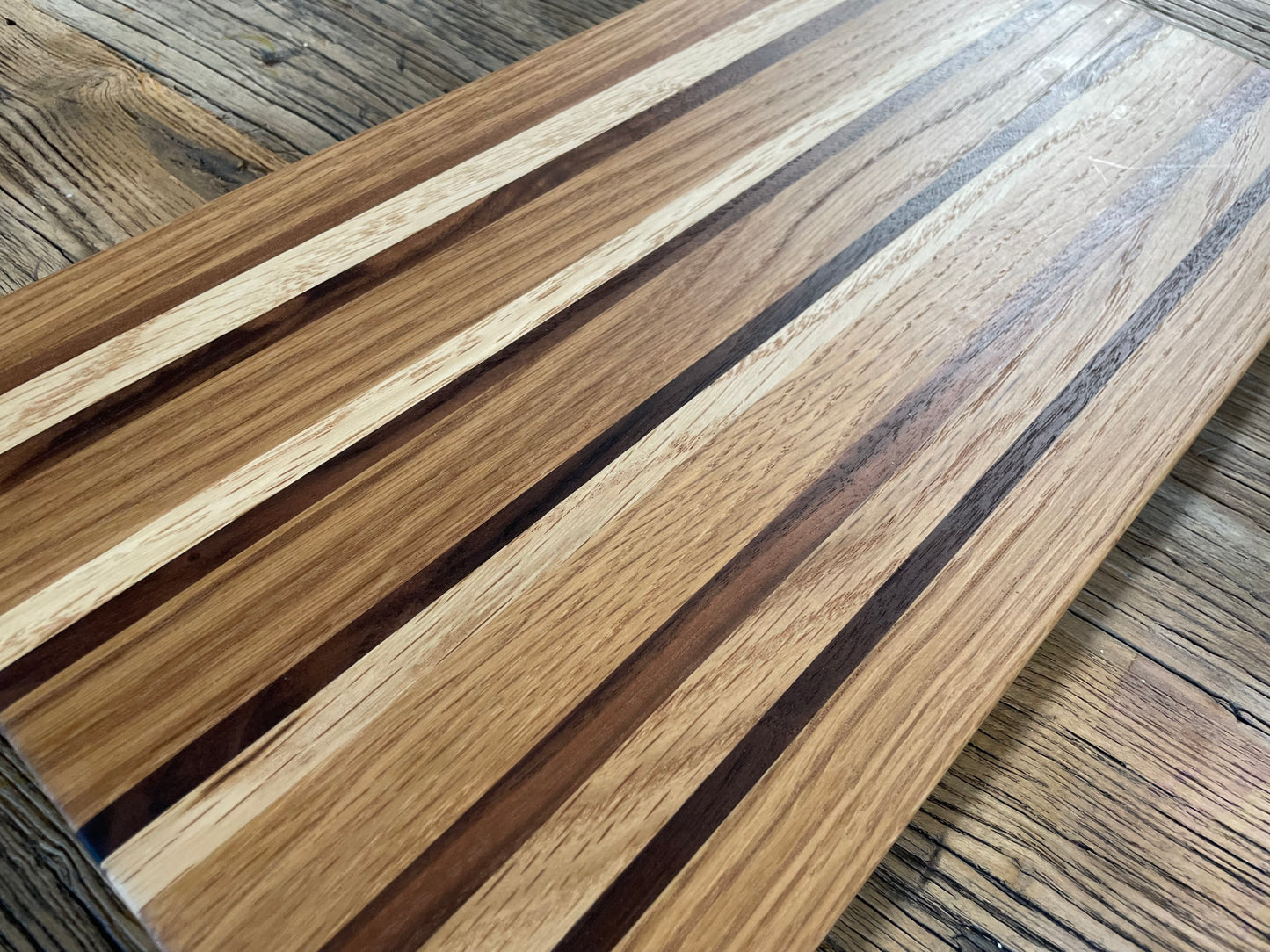 24M016 - Mixed Maple, Teak & Walnut