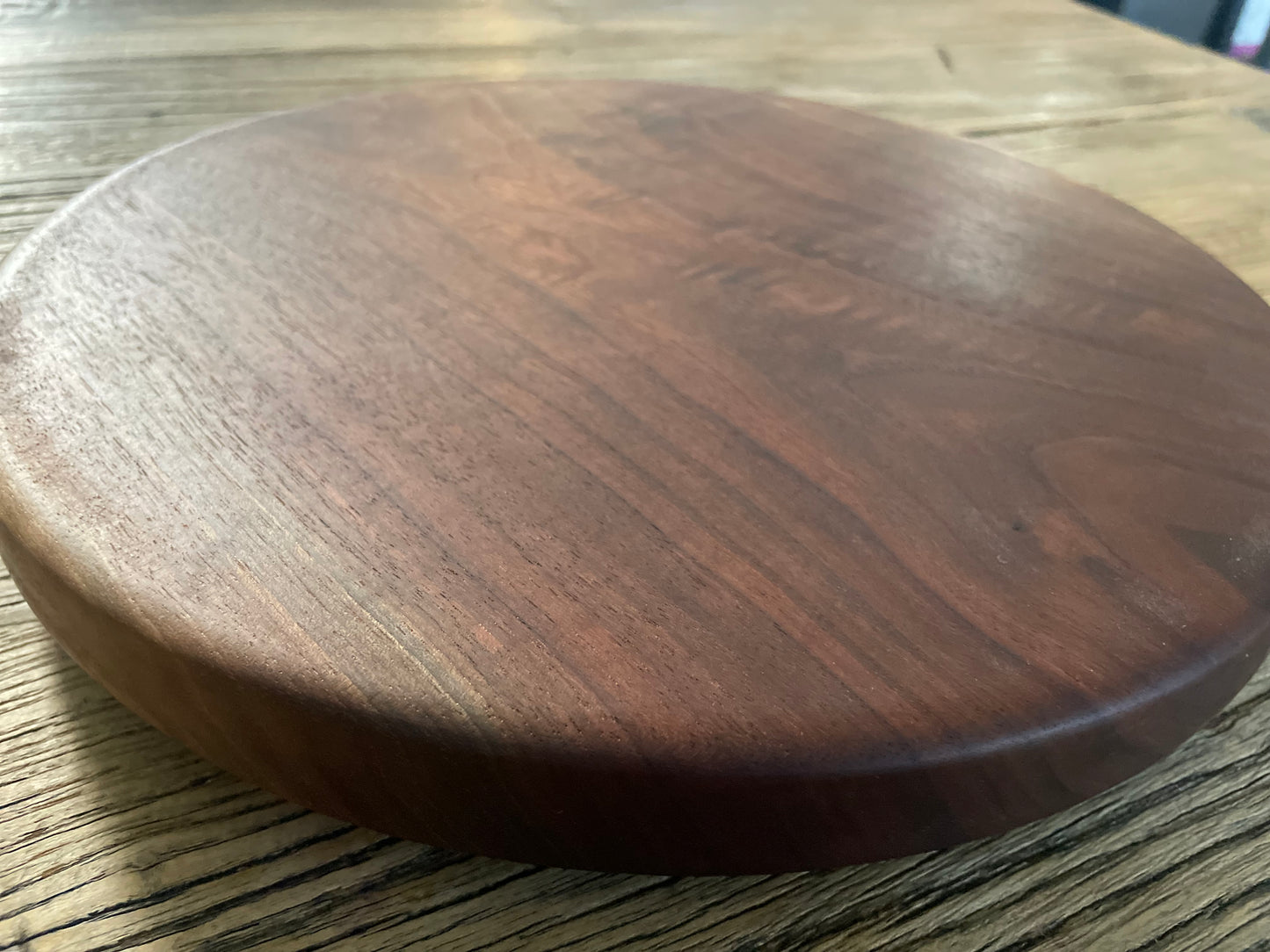 25S006 - Solid Walnut Turntable Board