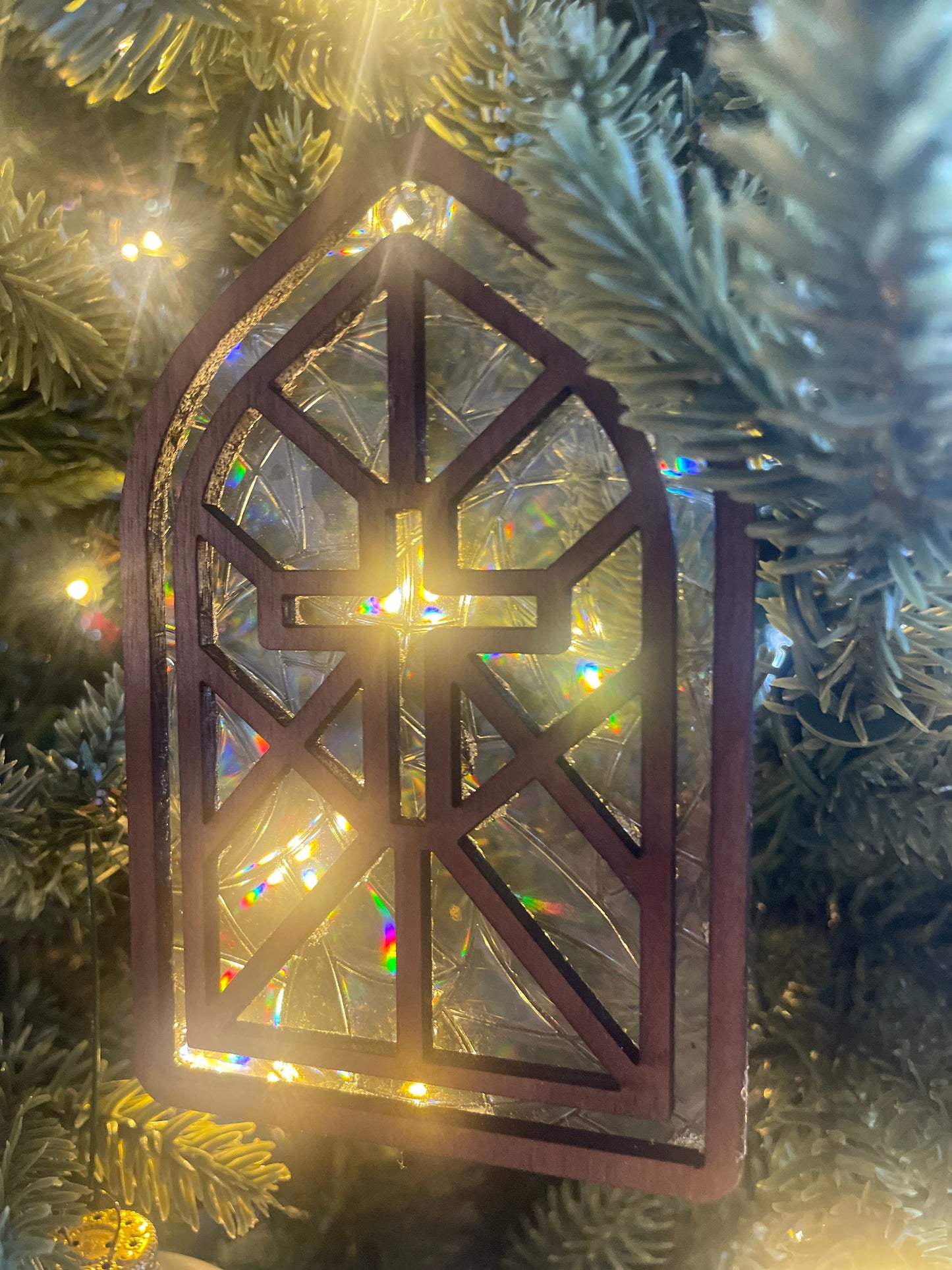 “Stained Glass” Ornament