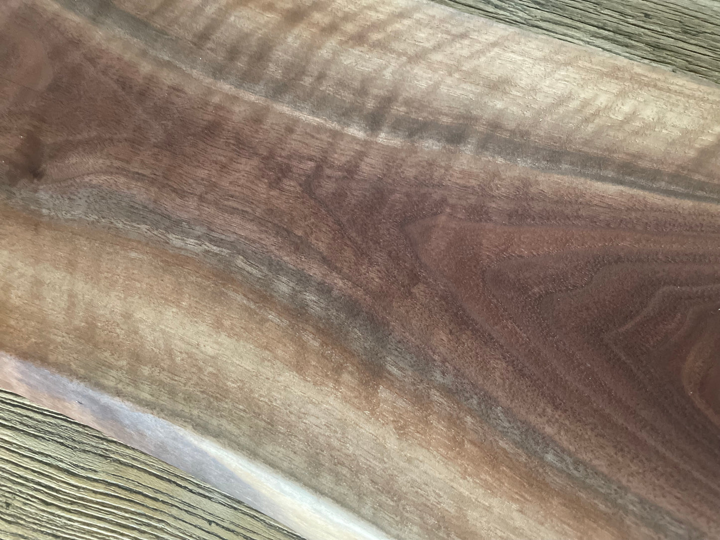 24L026 - Dual Live Edge Long Walnut Board