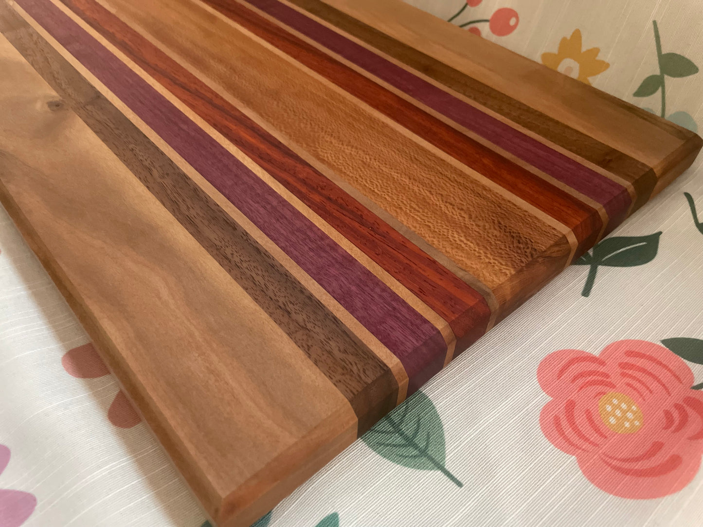 24M012 - Mixed Sycamore, Walnut, Purpleheart, Padauk & Hickory