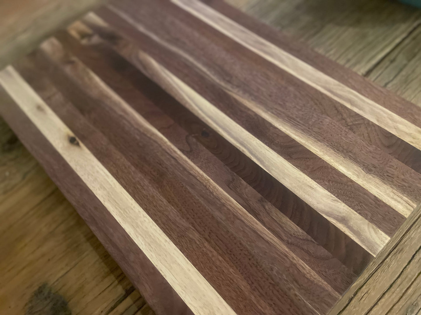 25M017 - Mixed Joined Walnut Board