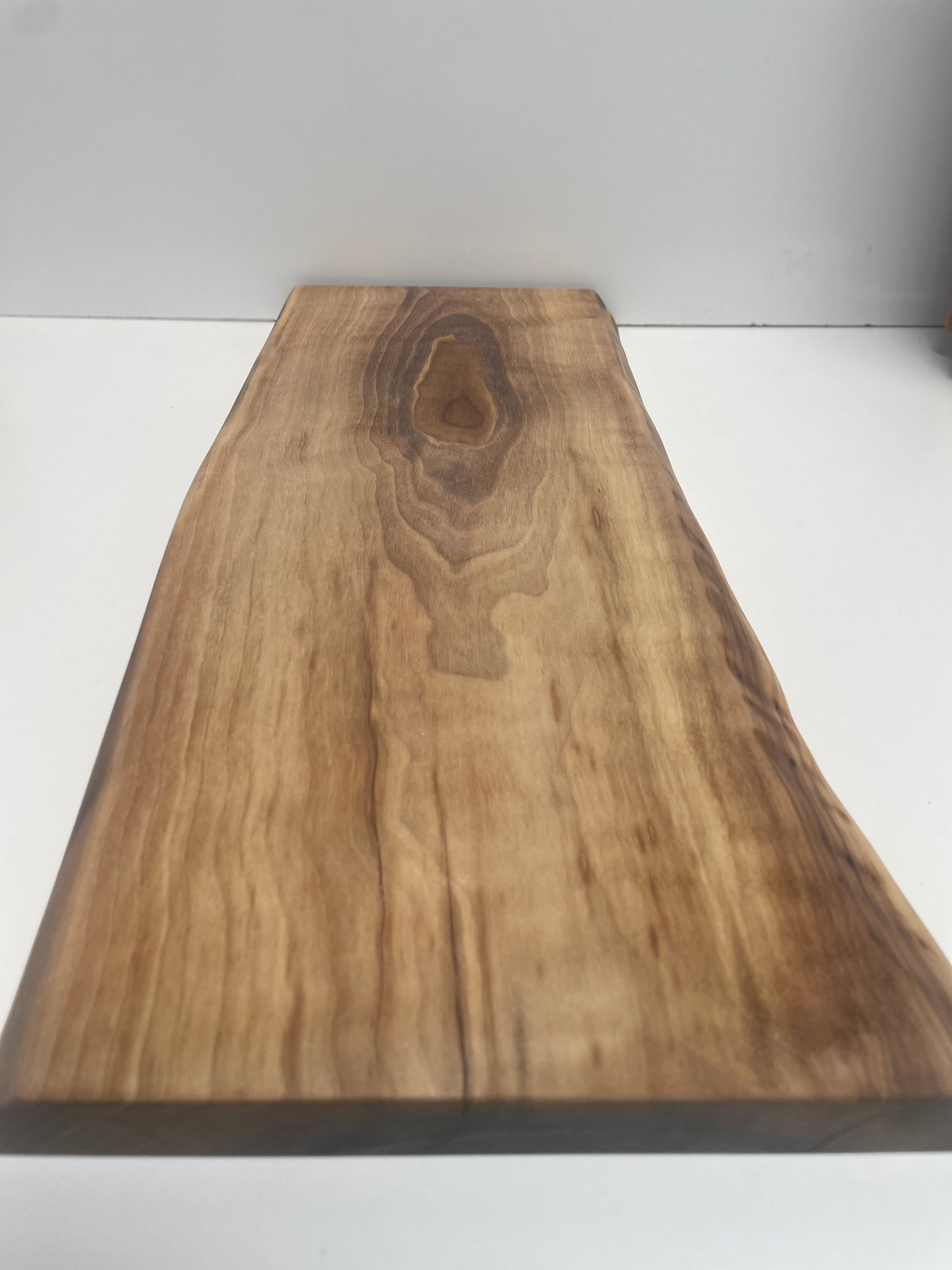 23LAA01 - Dual Live Edge Sappy Walnut Long Board