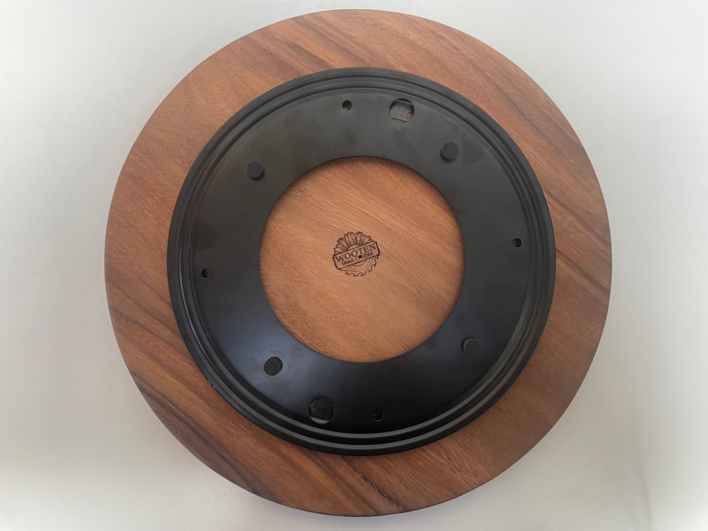23SS02 - Solid Raintree Round Turntable