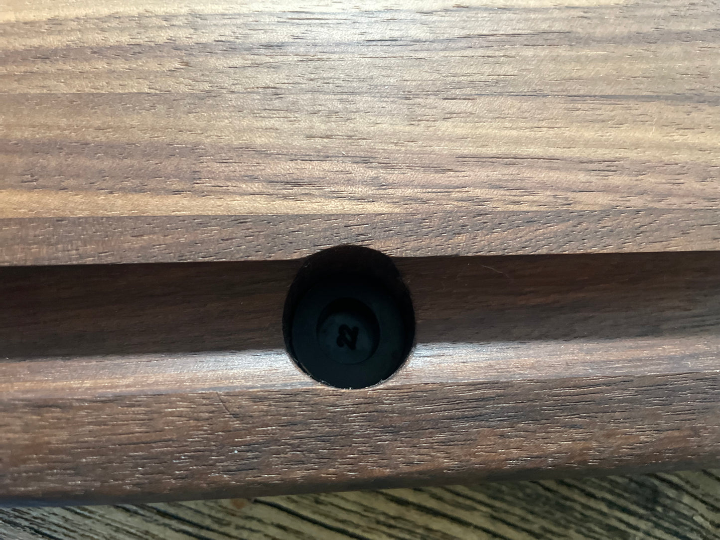 25M009 - XL Joined Walnut Board with “Juice Plug”, Juice Groove & Board Feet