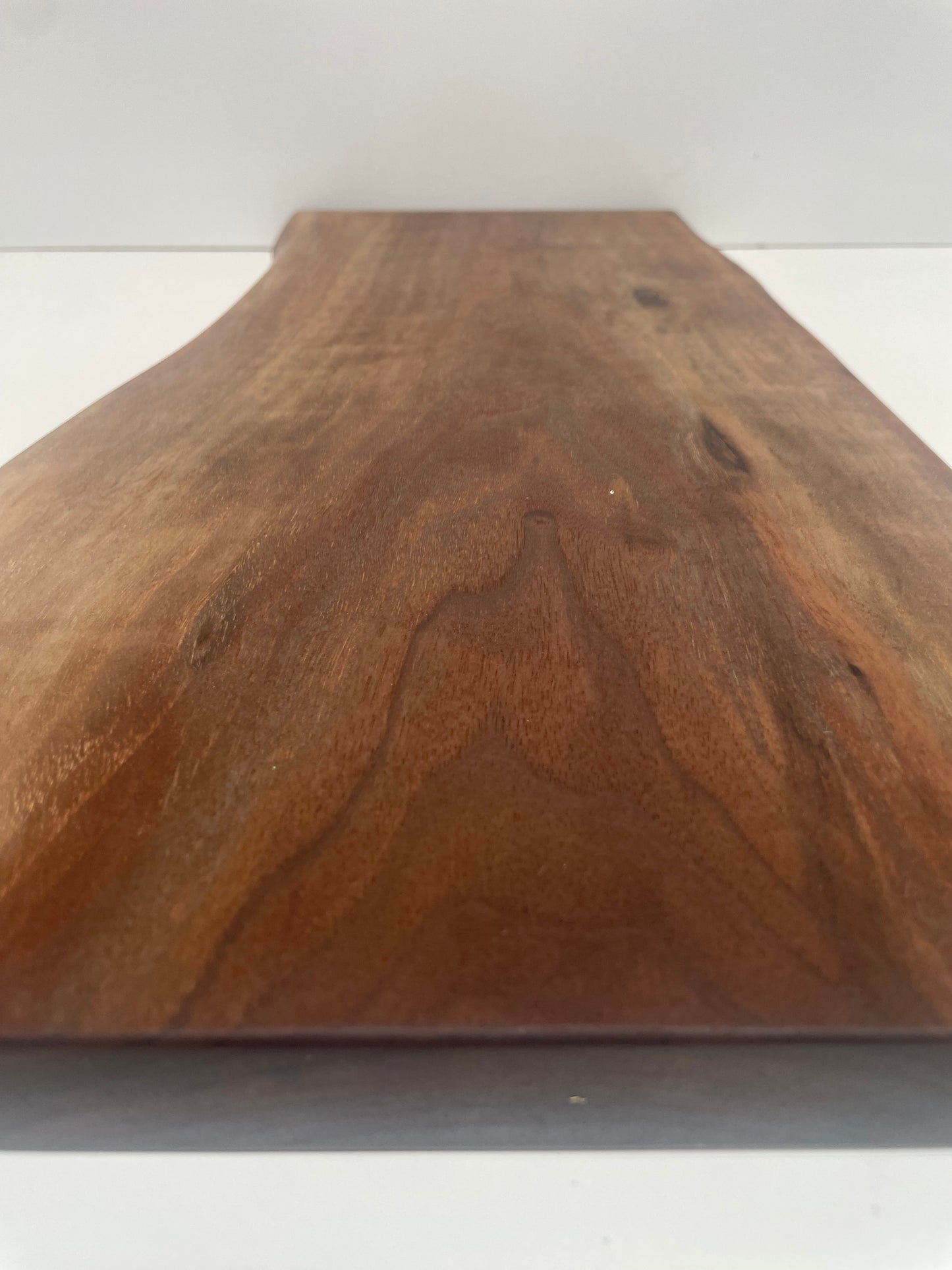 23LM01 - Dual Live Edge Sappy Walnut Board