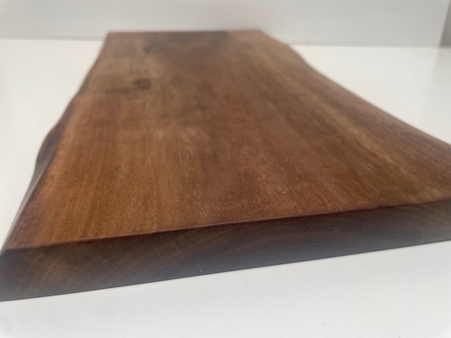 23LM01 - Dual Live Edge Sappy Walnut Board