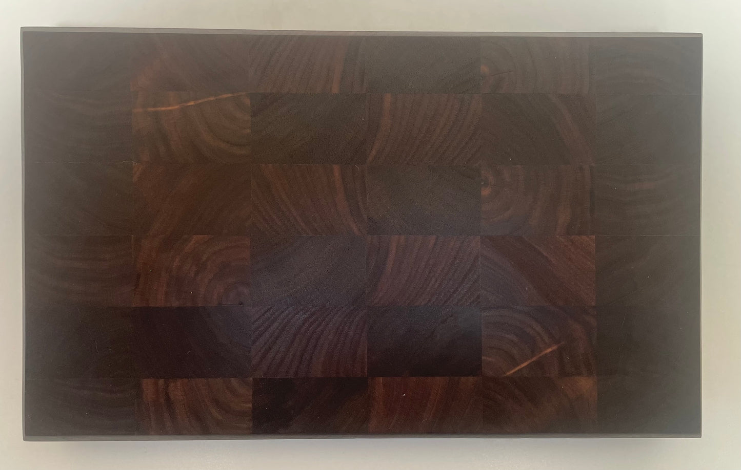 23AB01 - End Grain Walnut Board w/Champered Edge & Feet