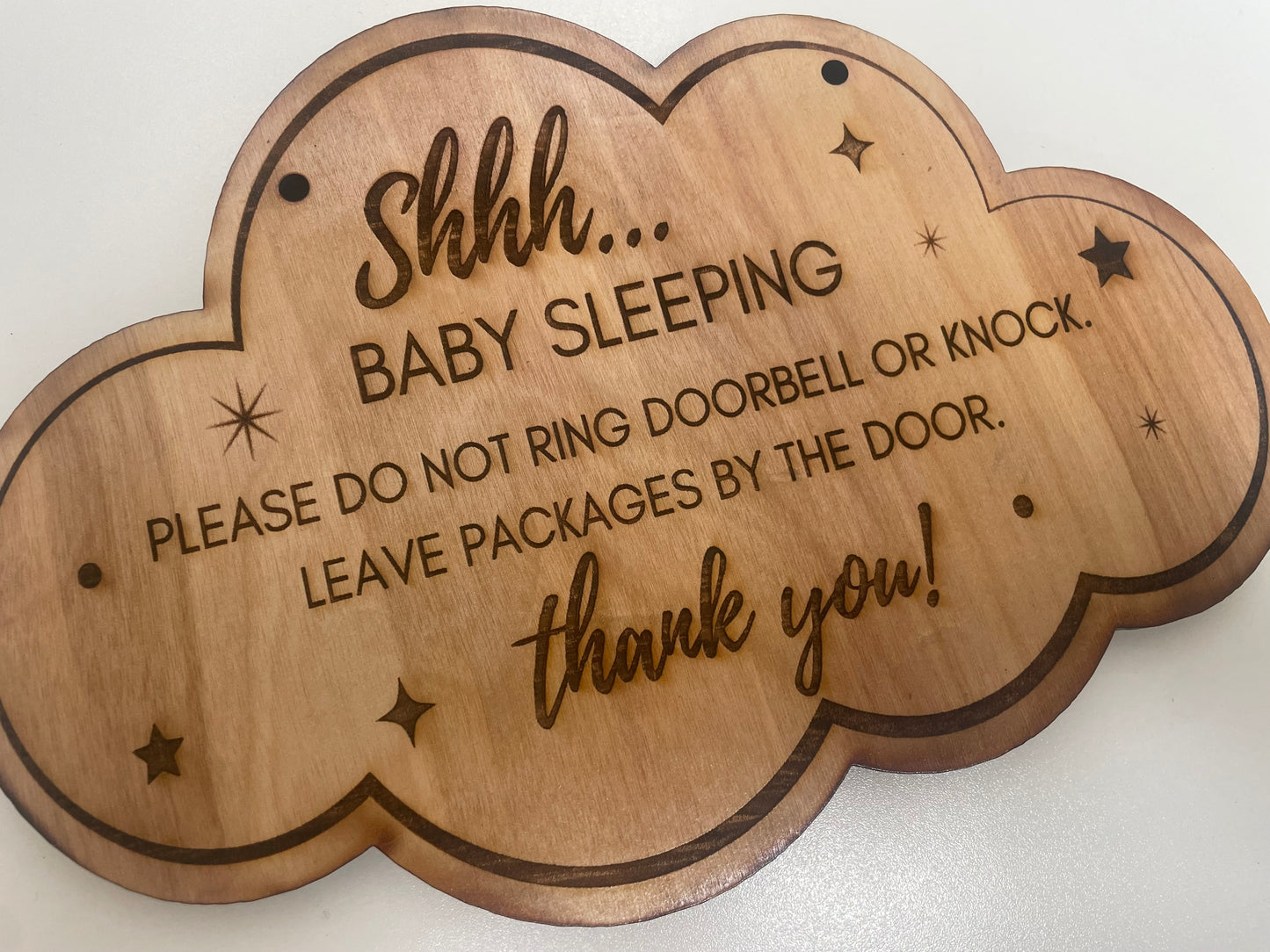 Baby Sleeping Sign
