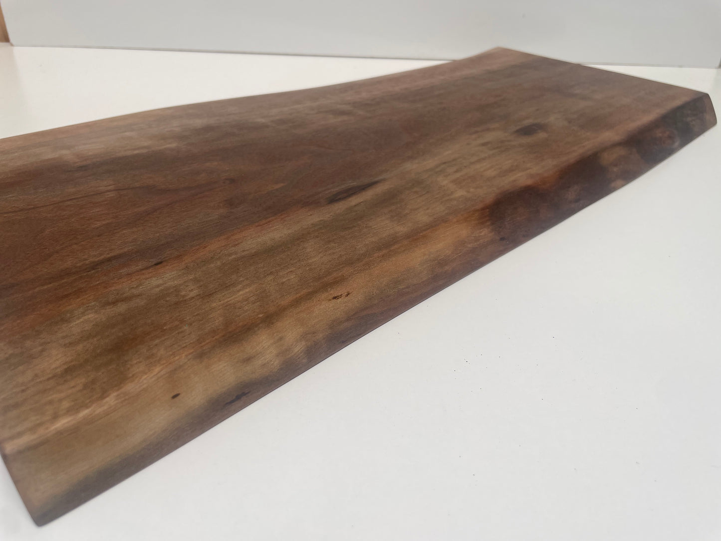 23LM01 - Dual Live Edge Sappy Walnut Board