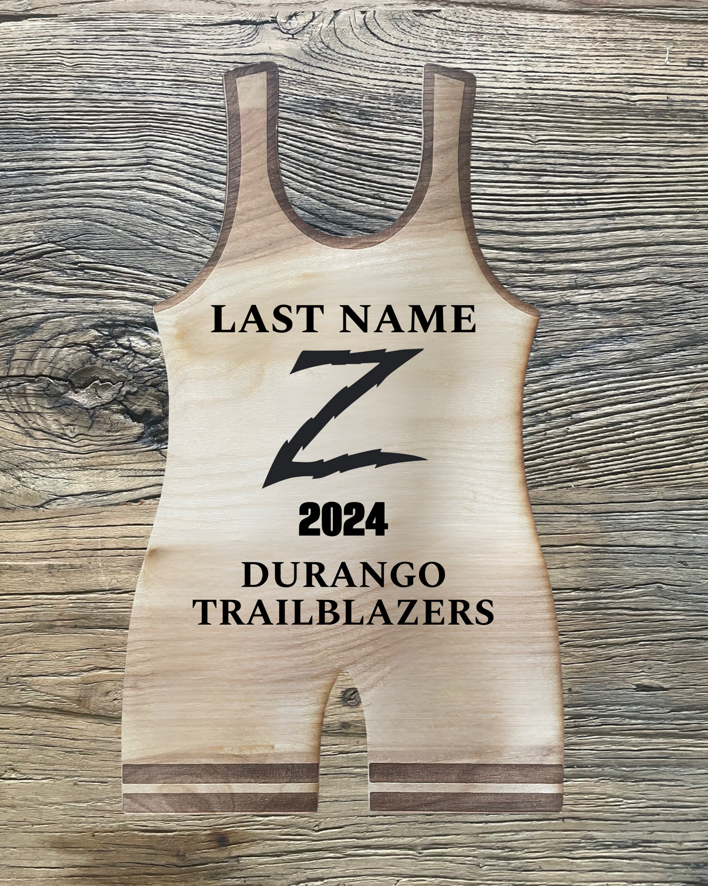 Large Custom Wrestling Singlet