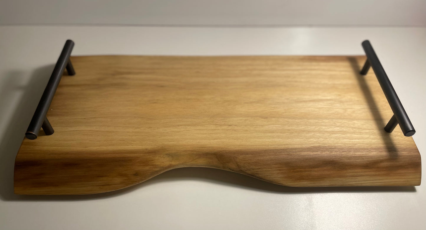 24L005 - Dual Live Edge Sappy Walnut