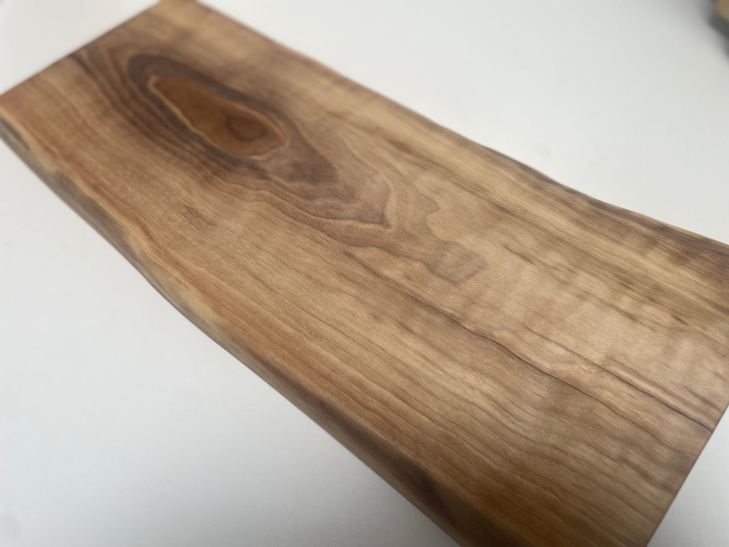 23LAA01 - Dual Live Edge Sappy Walnut Long Board