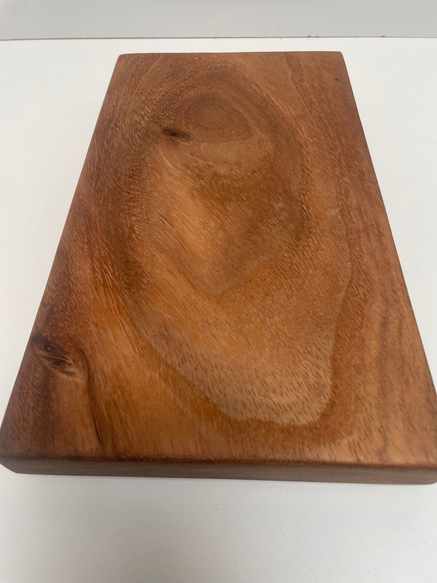 23SAD02 - Small Solid Engraved Raintree Bread Board