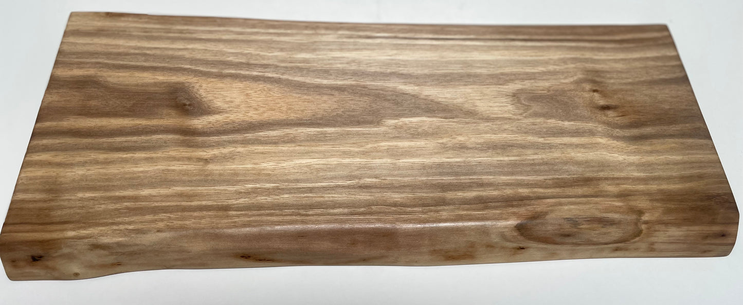 23LAN01 - Dual Live Edge Sappy Walnut