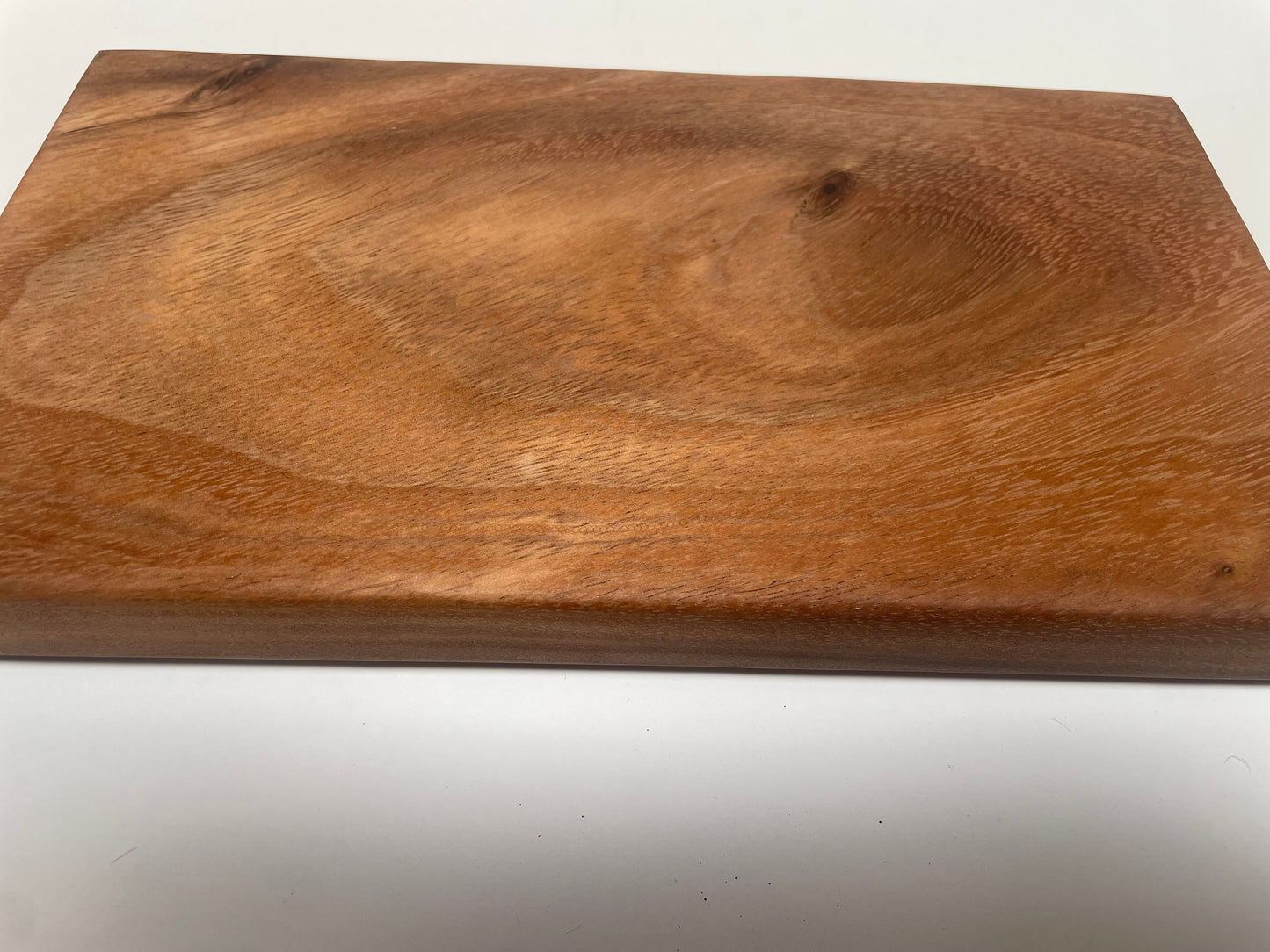 23SAD02 - Small Solid Engraved Raintree Bread Board