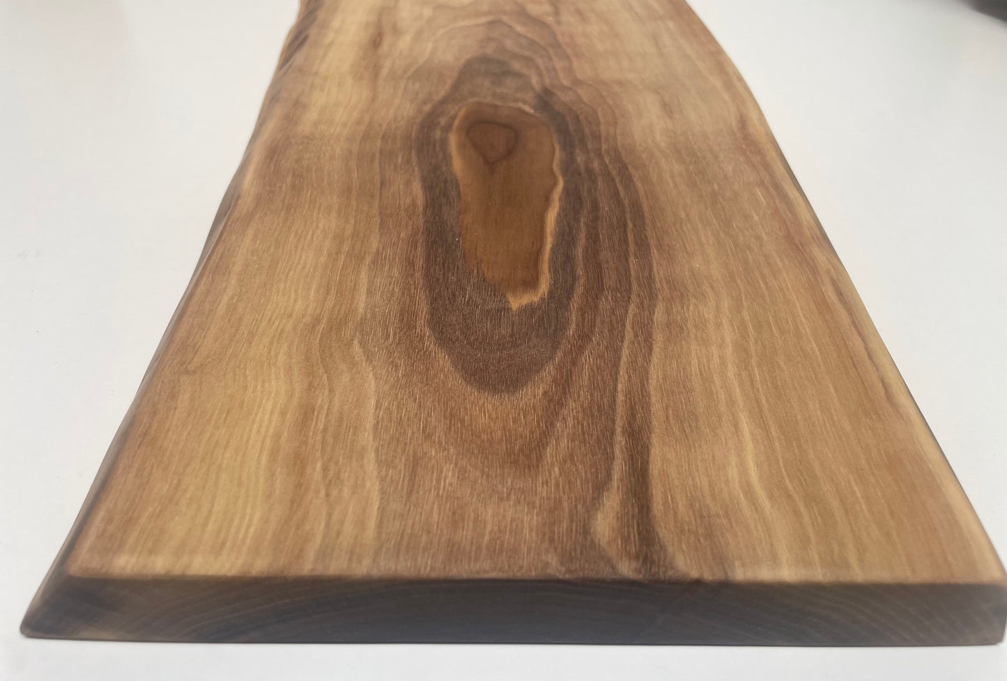 23LAA01 - Dual Live Edge Sappy Walnut Long Board