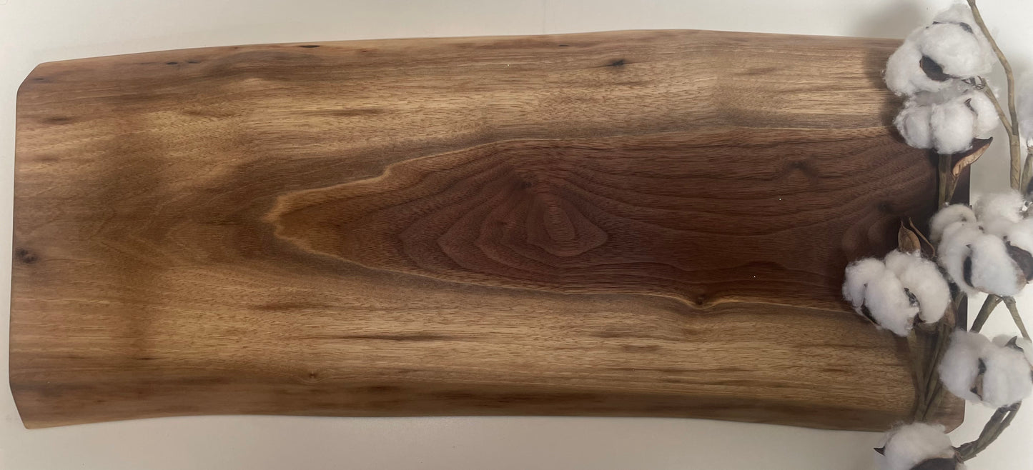 23LAL01 - Dual Live Edge Sappy Walnut