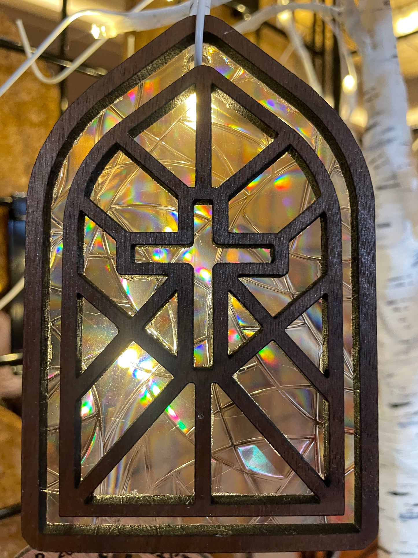 “Stained Glass” Ornament