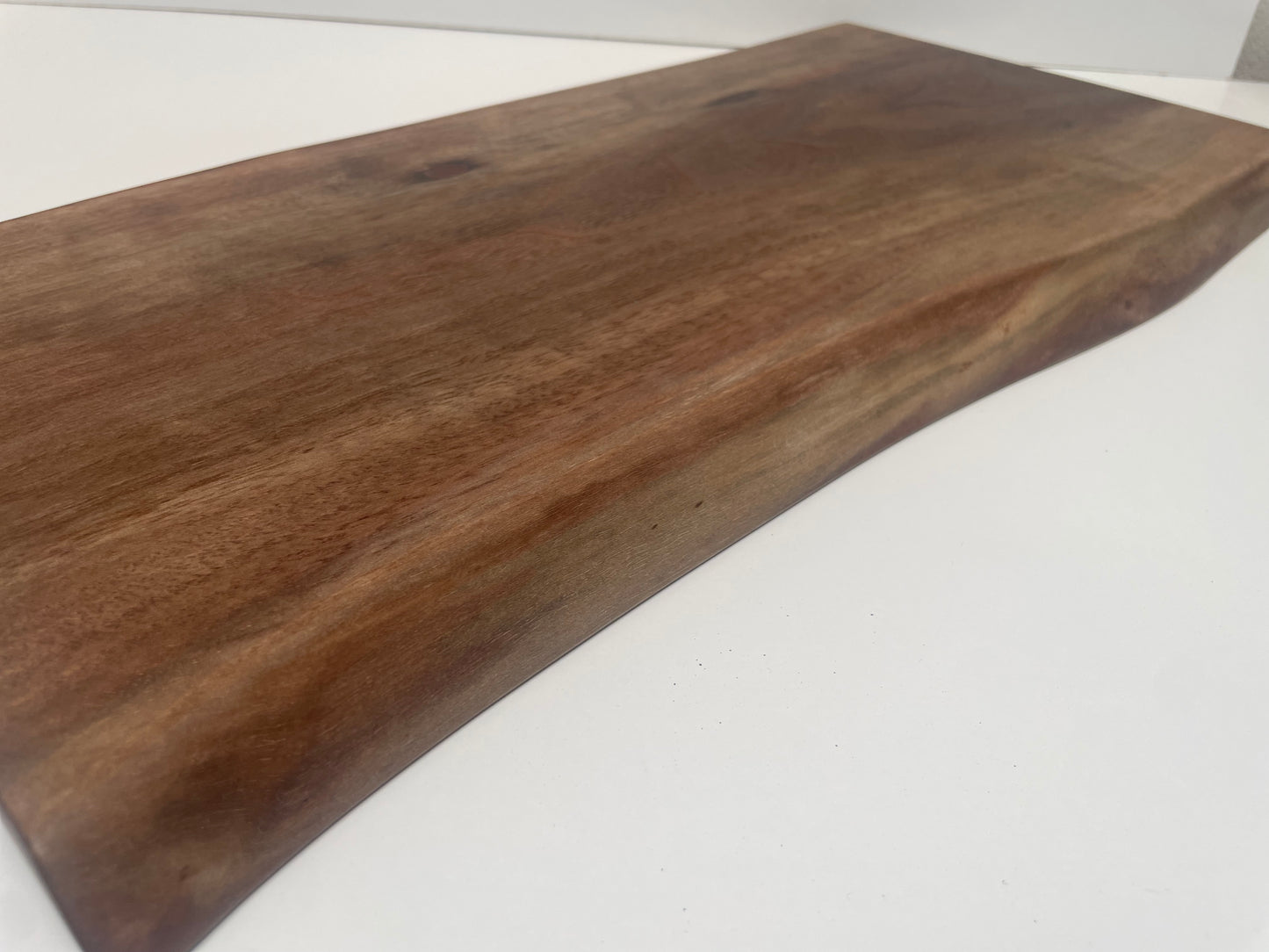 23LM01 - Dual Live Edge Sappy Walnut Board