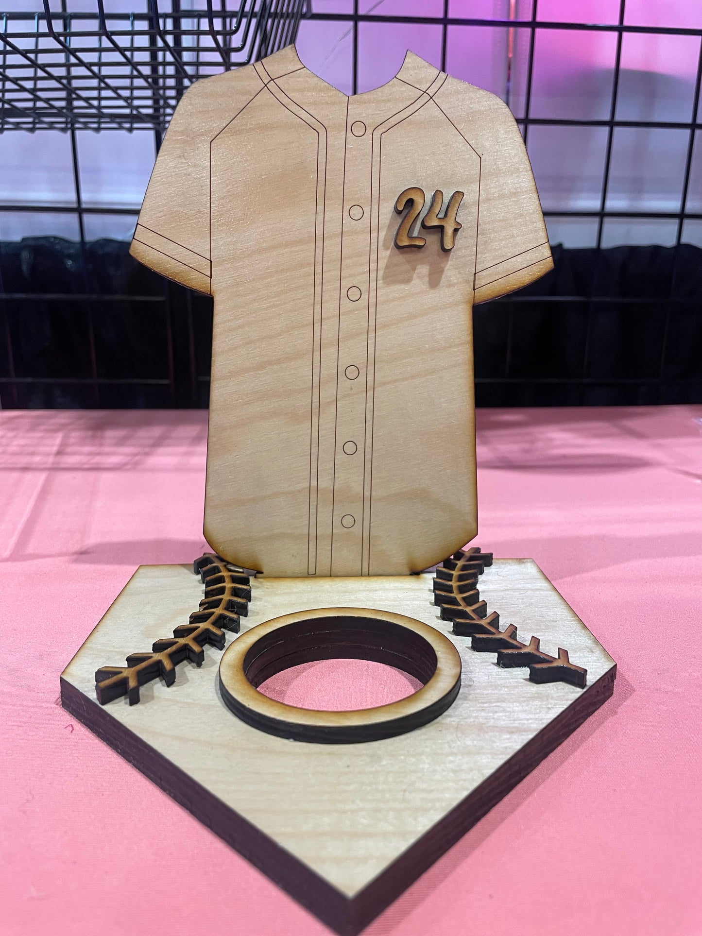Game Ball Holder Display