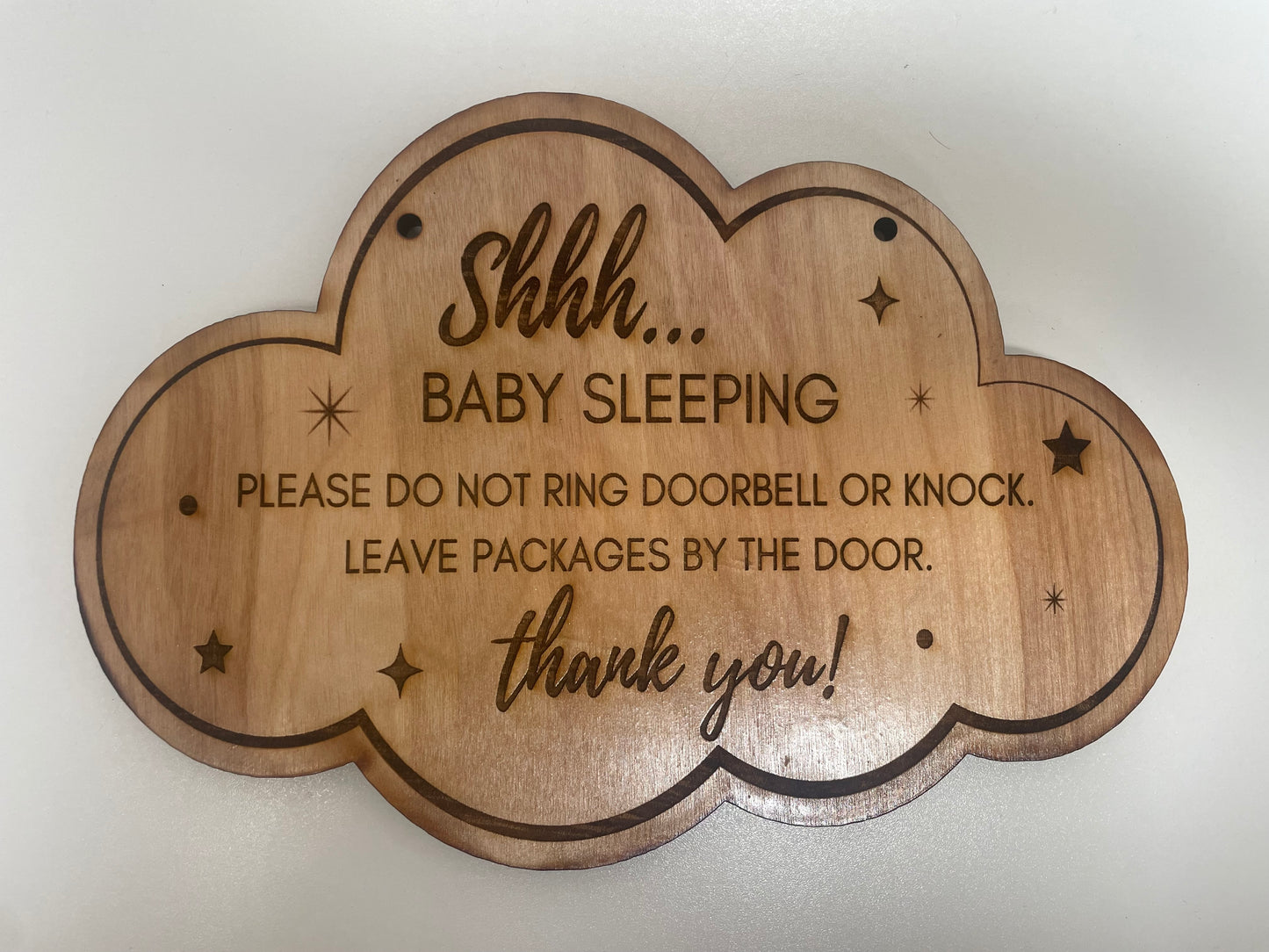 Baby Sleeping Sign