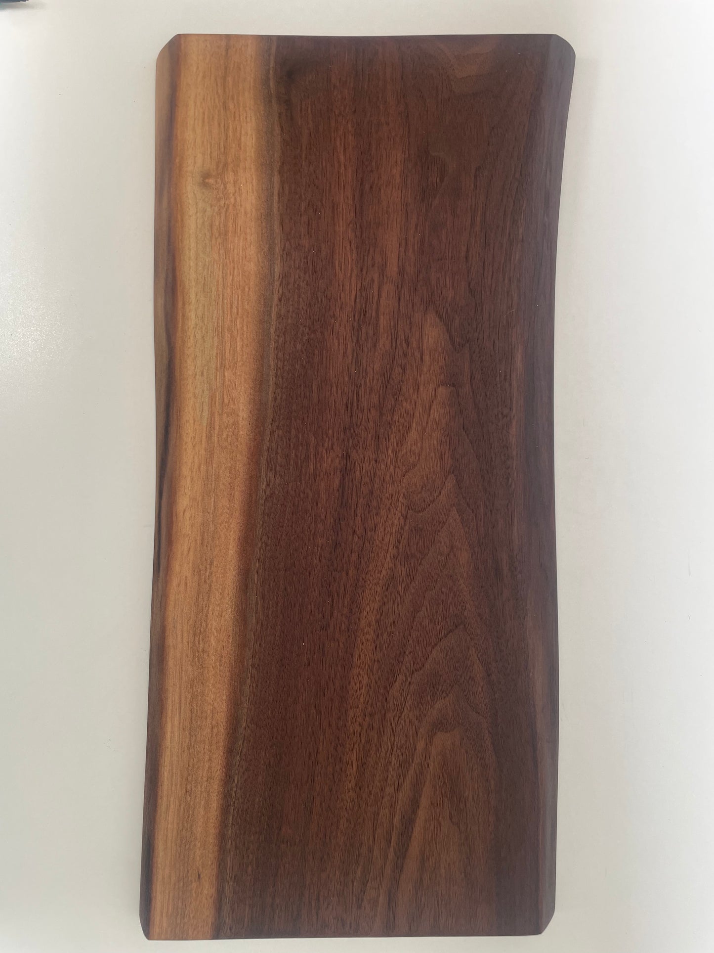 Live Edge (Dual) Long Walnut Board (23LK01)