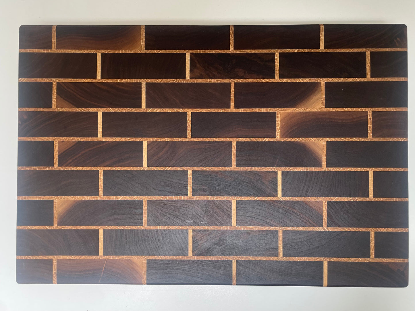 End Grain Brick Pattern Butcher Block (23SK01)
