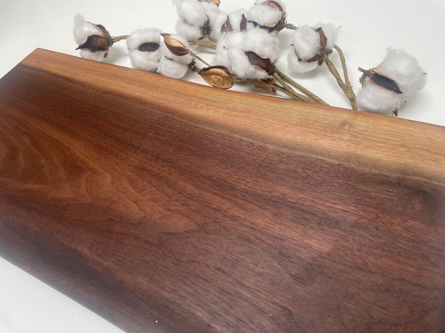 Live Edge (Dual) Long Walnut Board (23LK01)