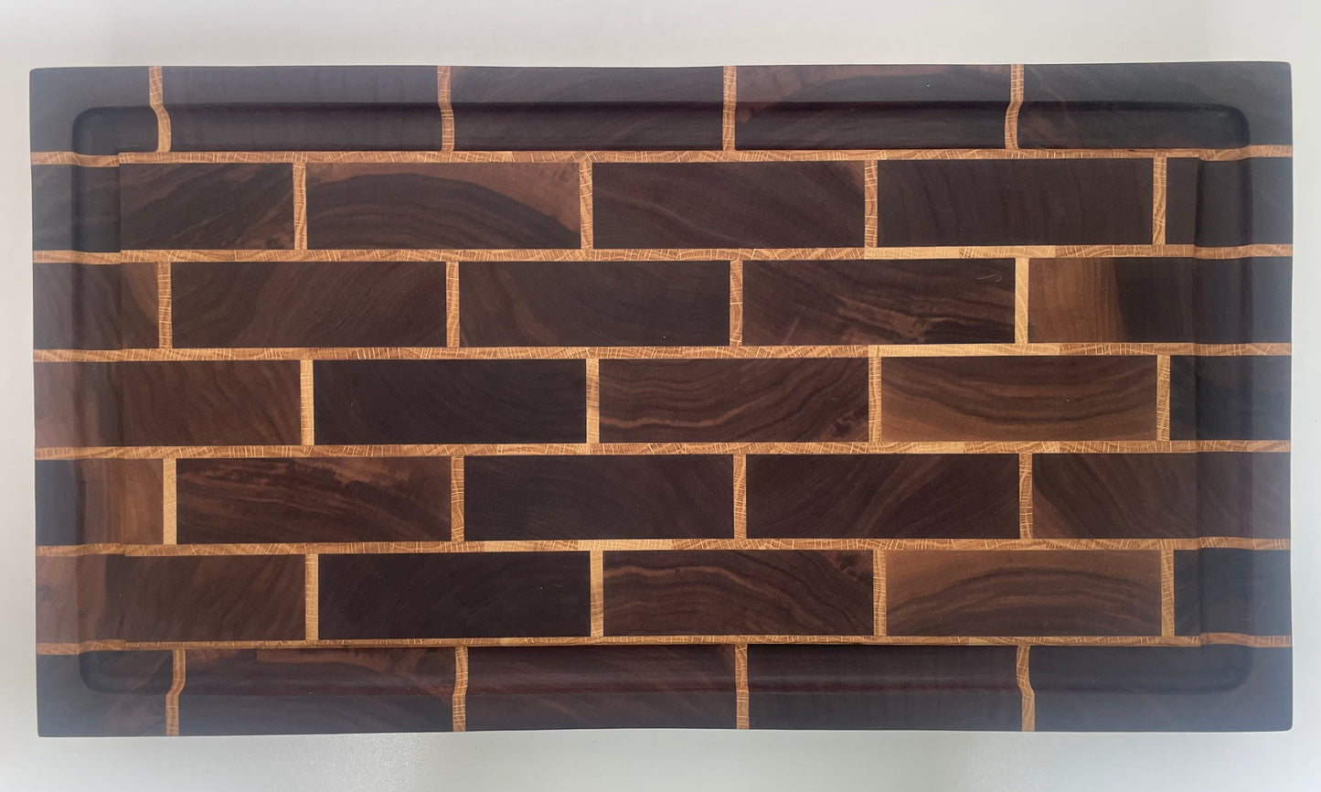 End Grain Brick Pattern Butcher Block (23SL01)