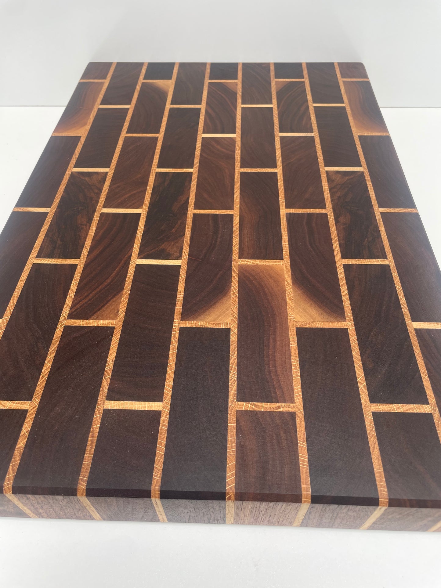 End Grain Brick Pattern Butcher Block (23SL01)