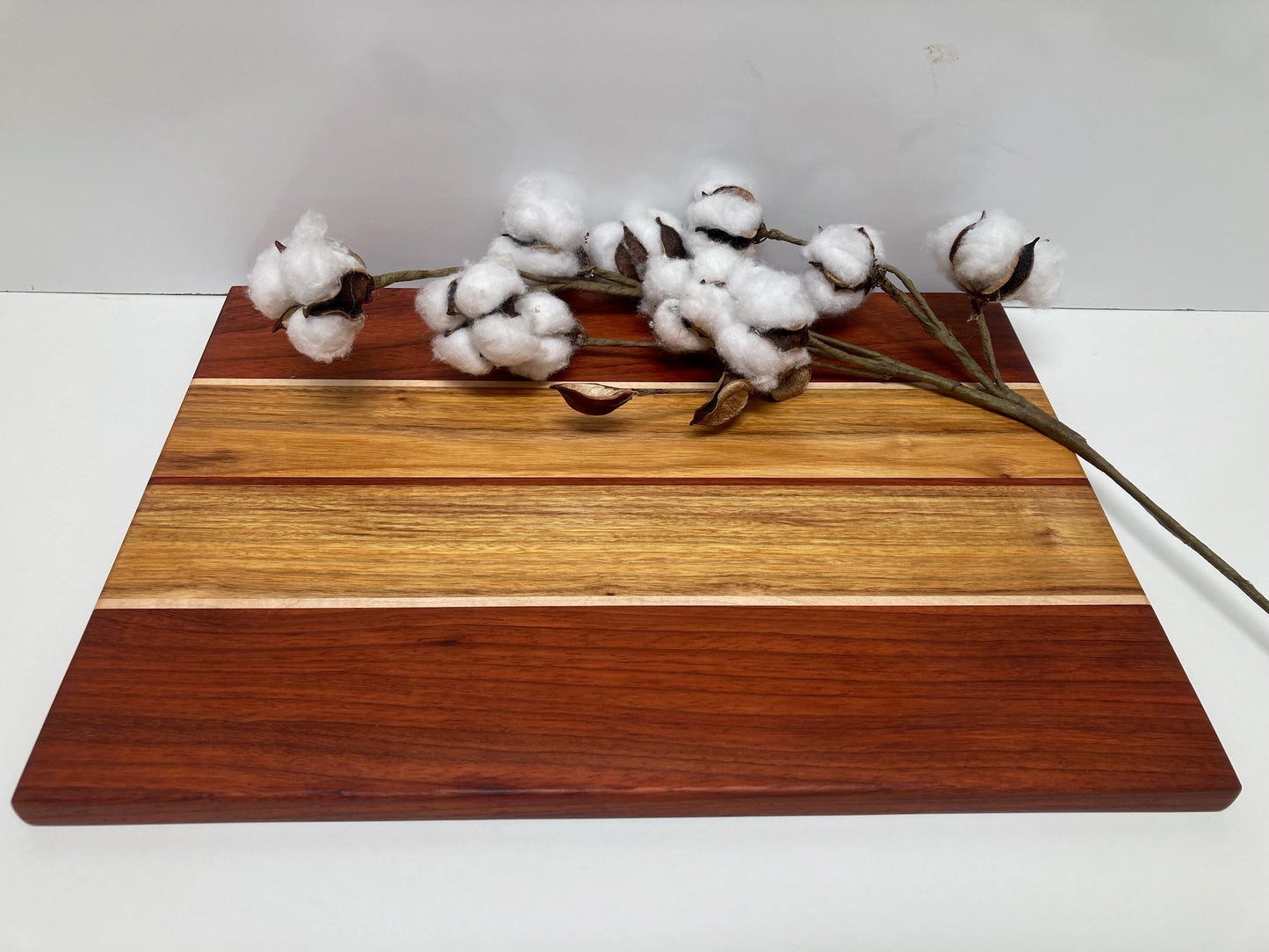 Mixed Padauk, Maple & Canary Joined Board (23MA01)