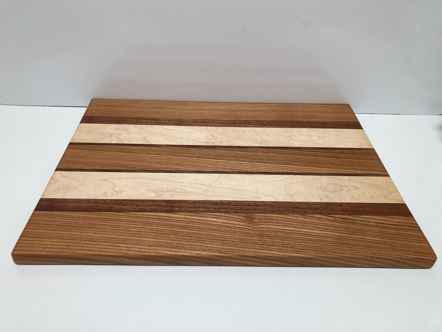 Mixed Pecan, Sapele, Maple & Walnut Joined Board (23MH01)