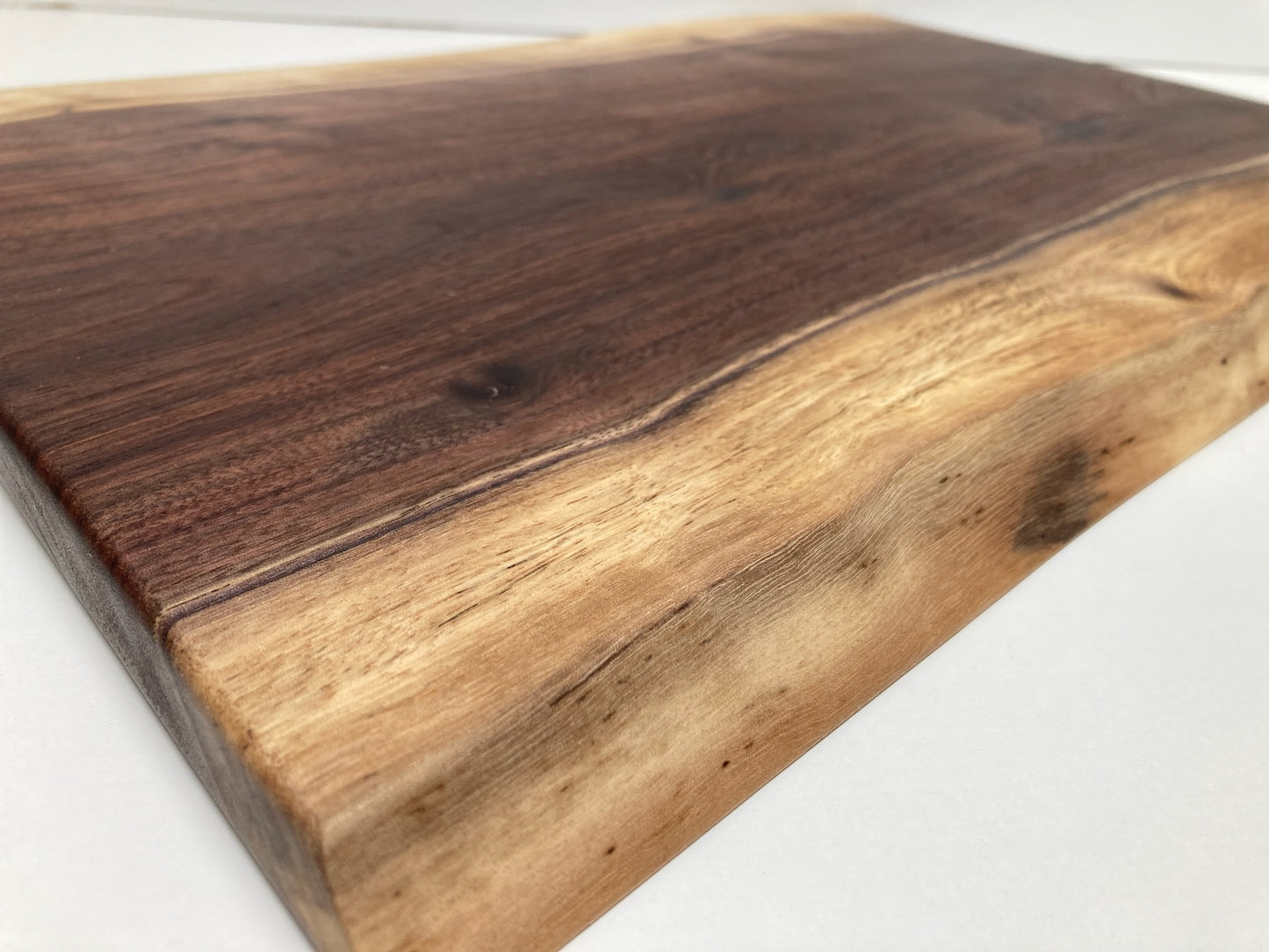 Large Dual Live Edge Walnut Board (D)