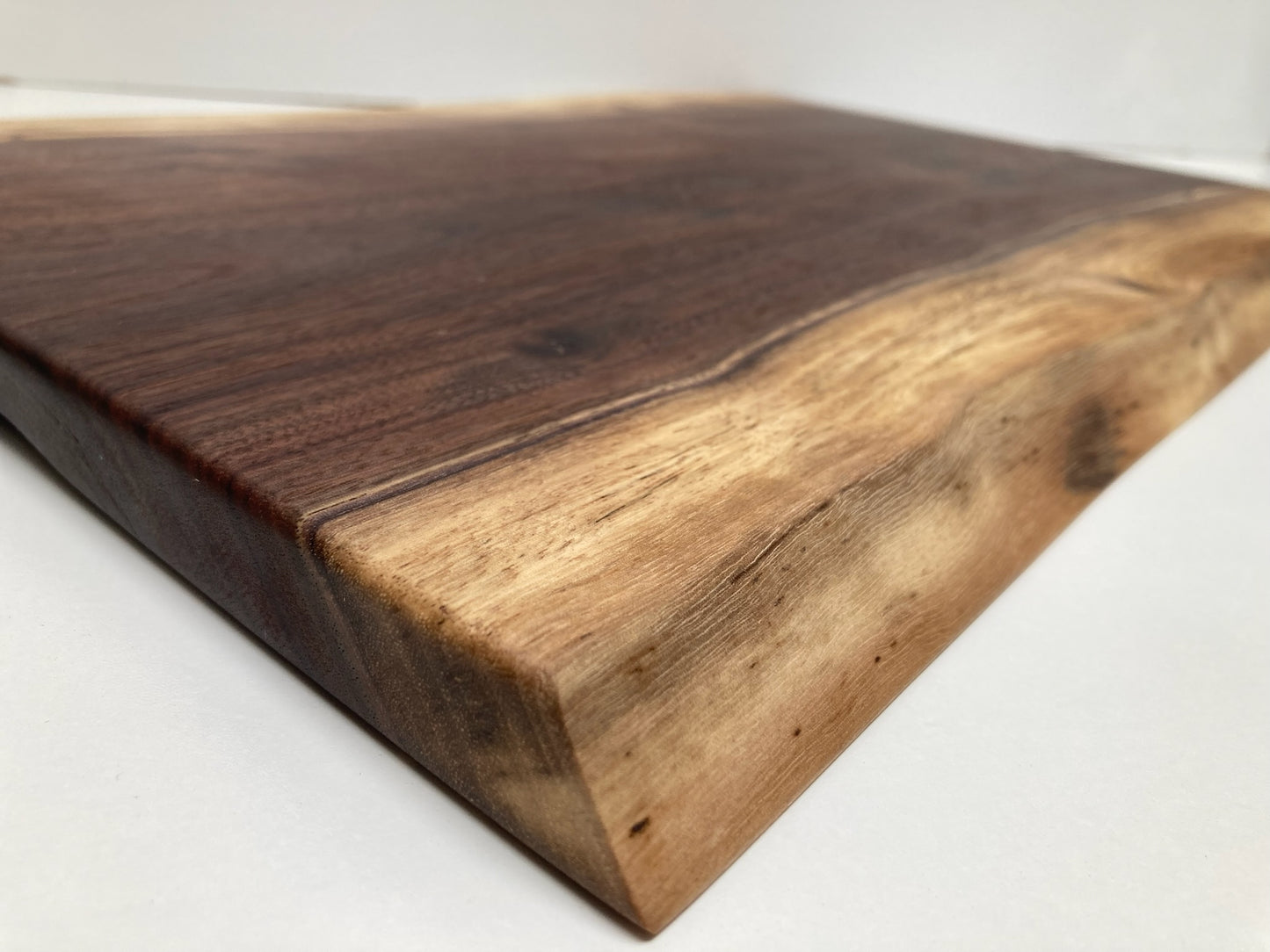 Large Dual Live Edge Walnut Board (D)