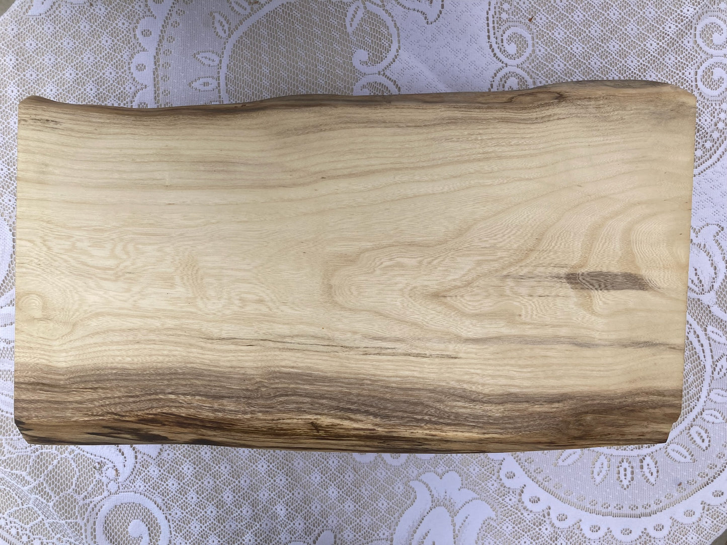 Live Edge Hackberry Charcuterie Serving Board