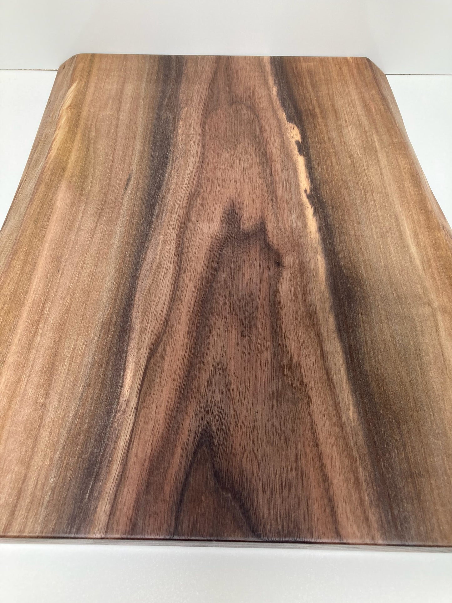 “Trapezoid” Large Dual Live Edge Walnut Board (F)