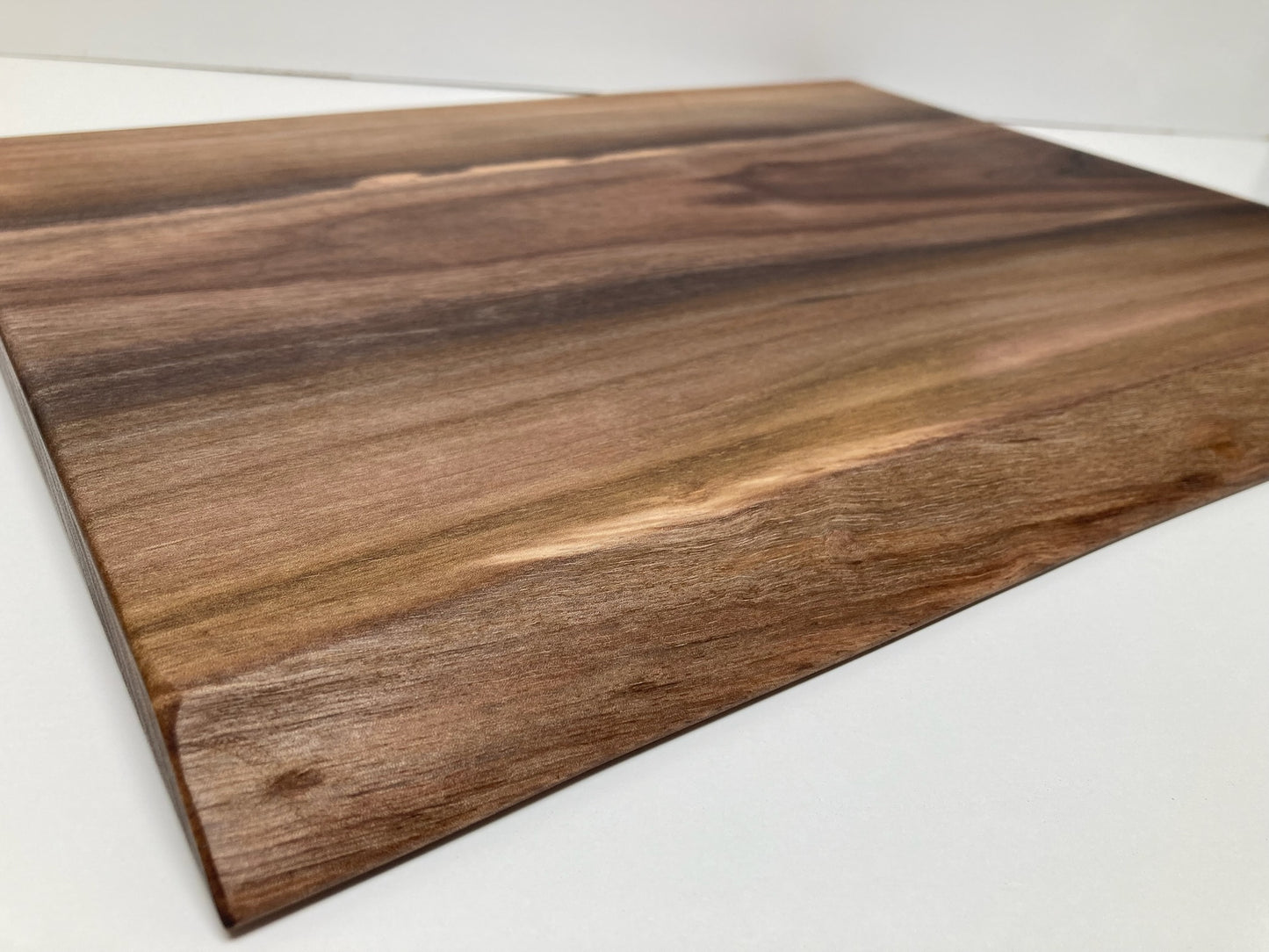 “Trapezoid” Large Dual Live Edge Walnut Board (F)