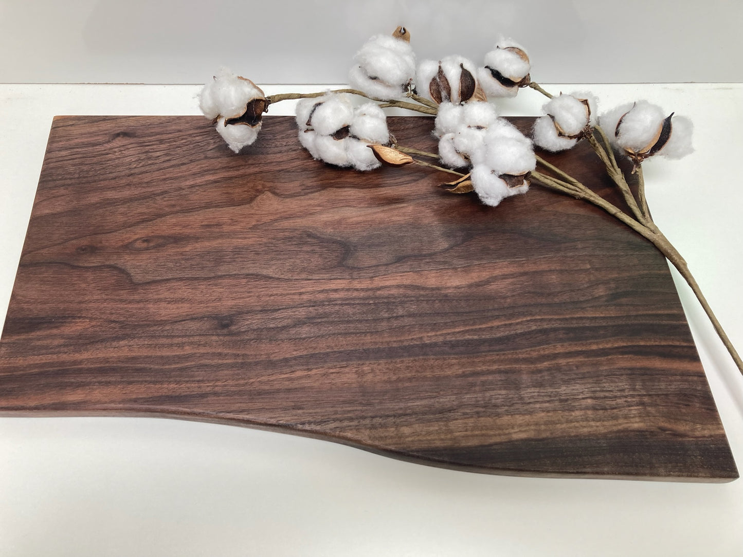 Live Edge “Piano” Black Walnut Board (E)
