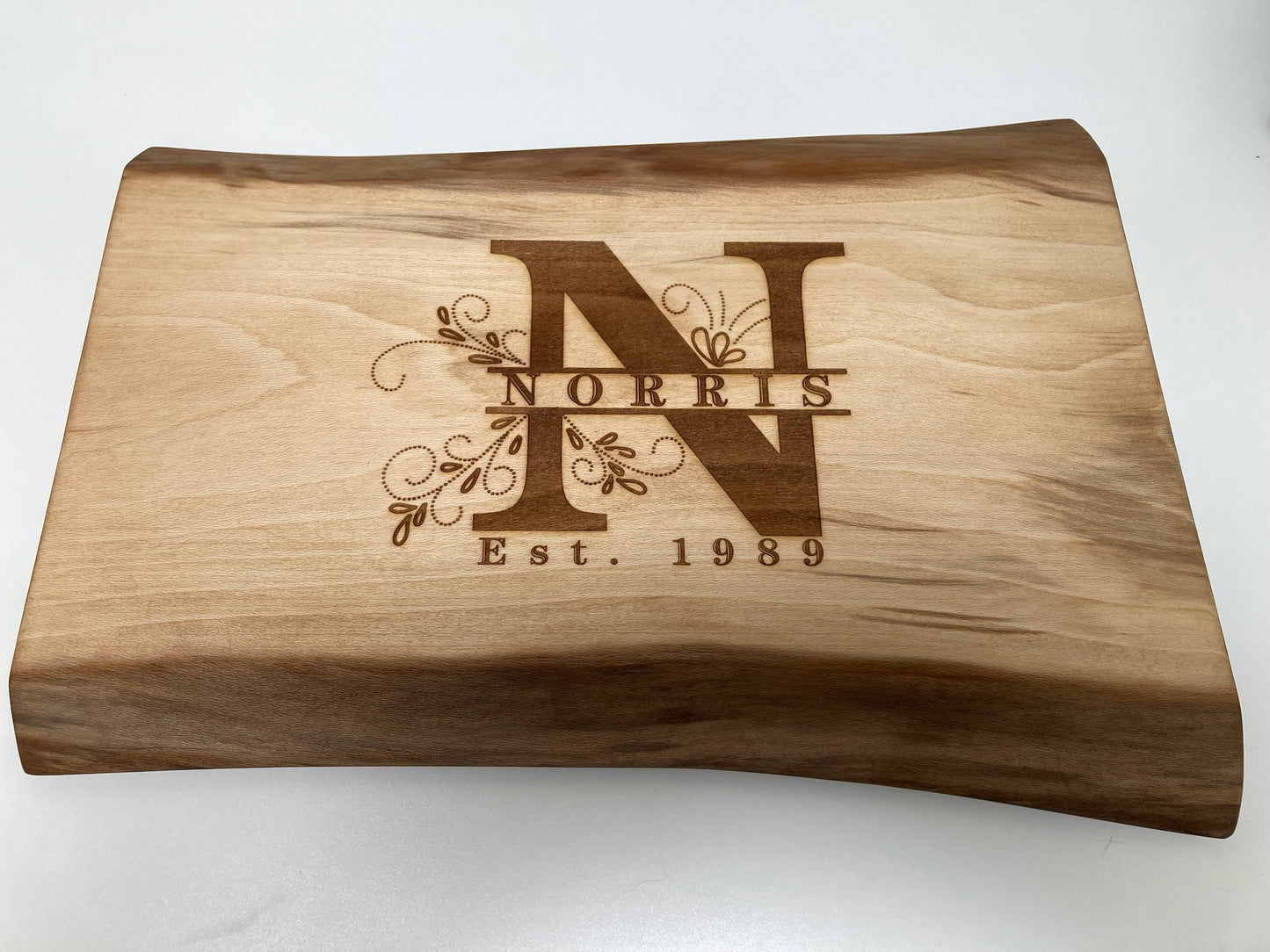 Dual Live Edge Sycamore Board (23LG01)