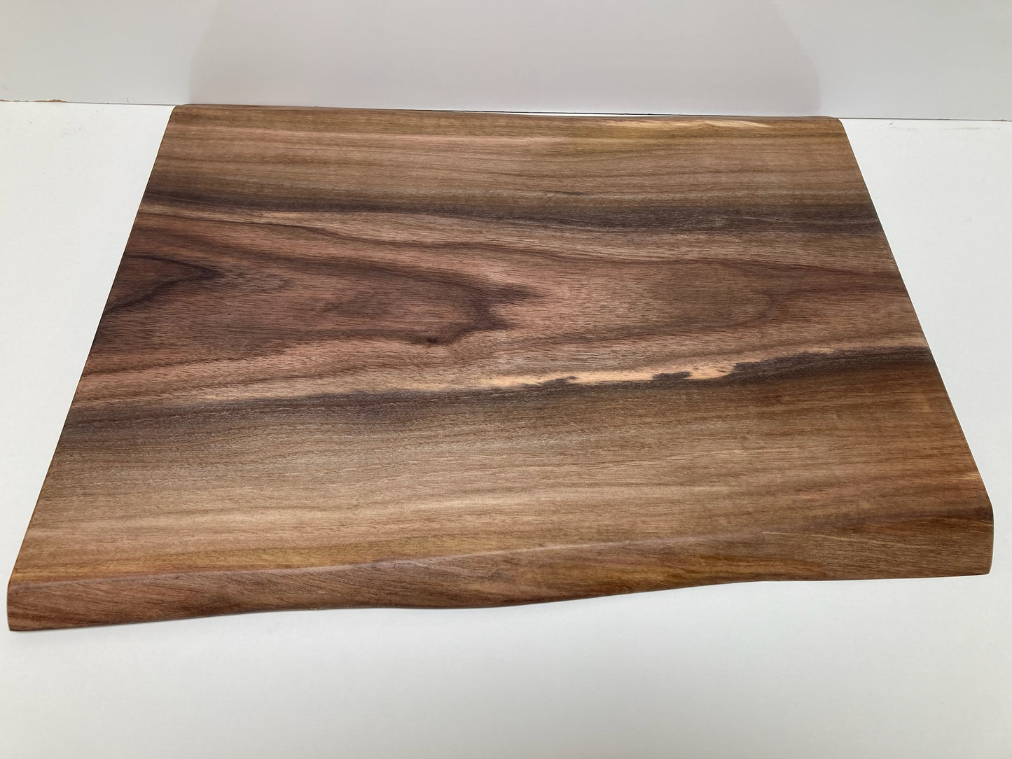 “Trapezoid” Large Dual Live Edge Walnut Board (F)