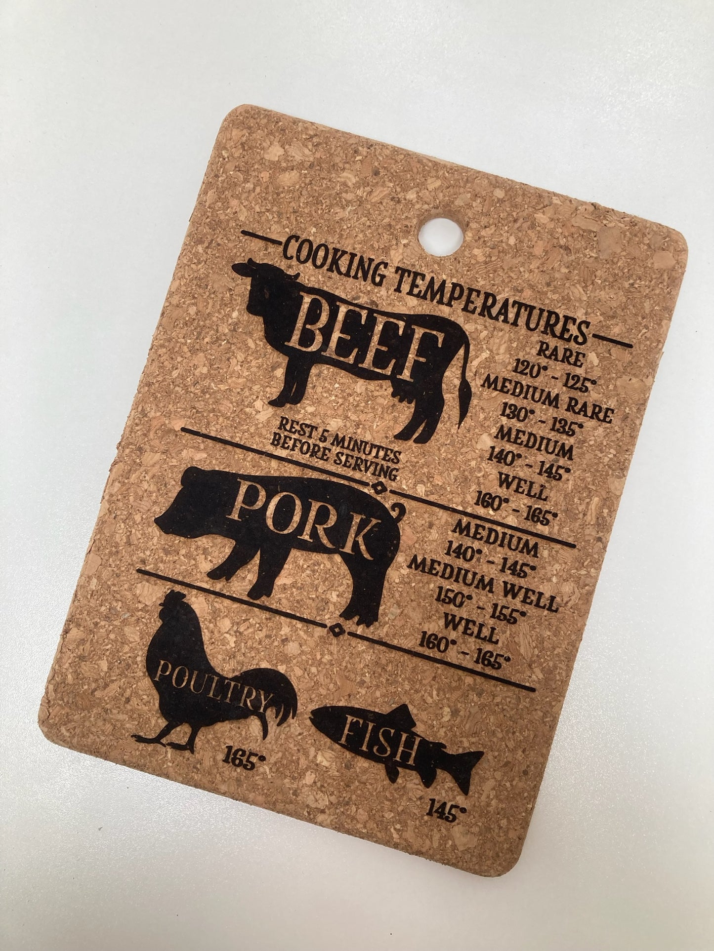 Cork Trivet - Rectangle