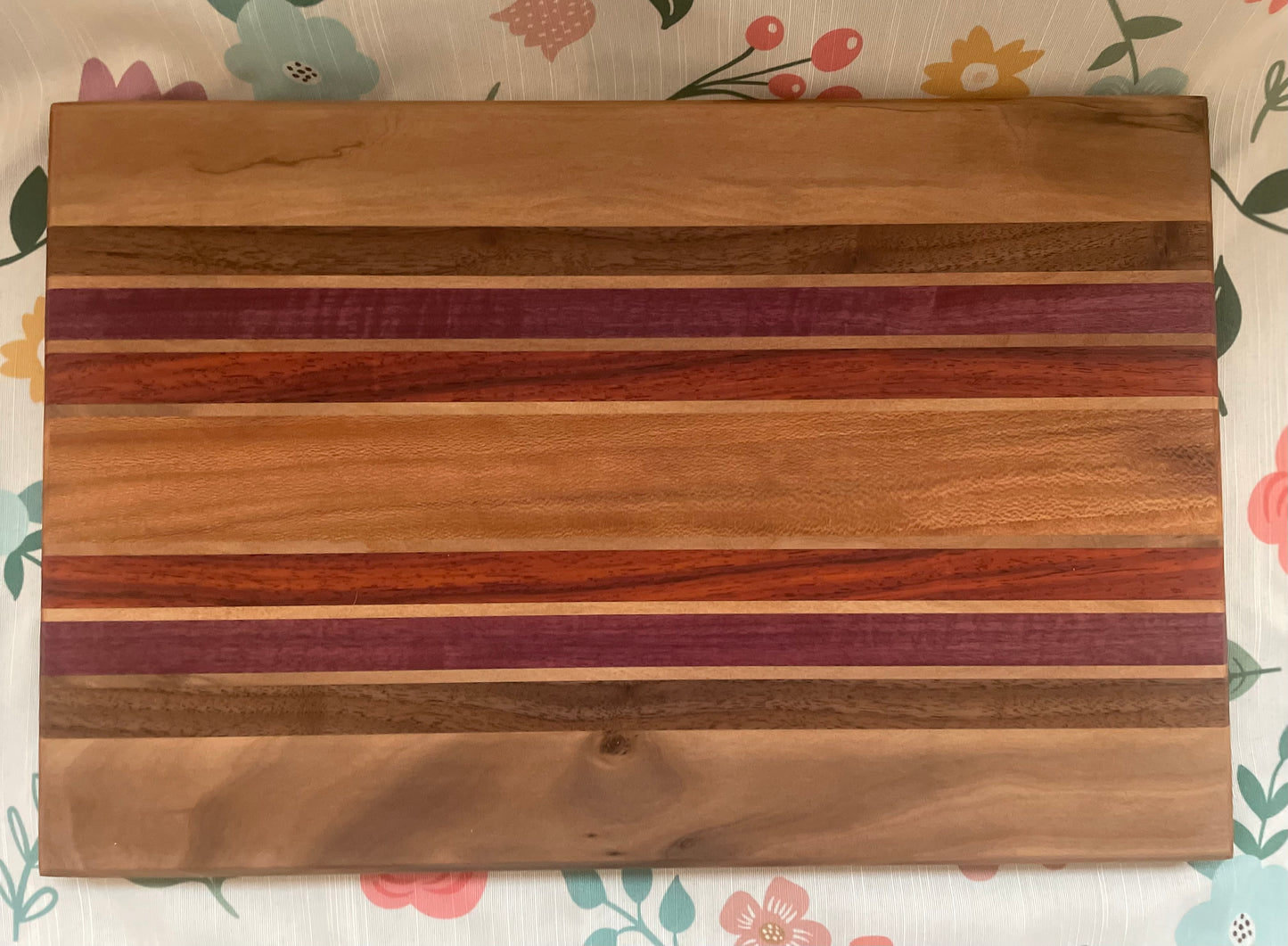 24M012 - Mixed Sycamore, Walnut, Purpleheart, Padauk & Hickory