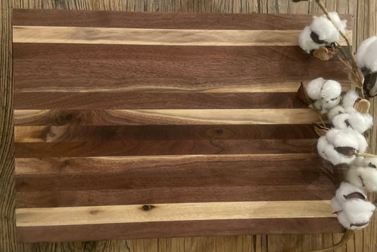 25M017 - Mixed Joined Walnut Board