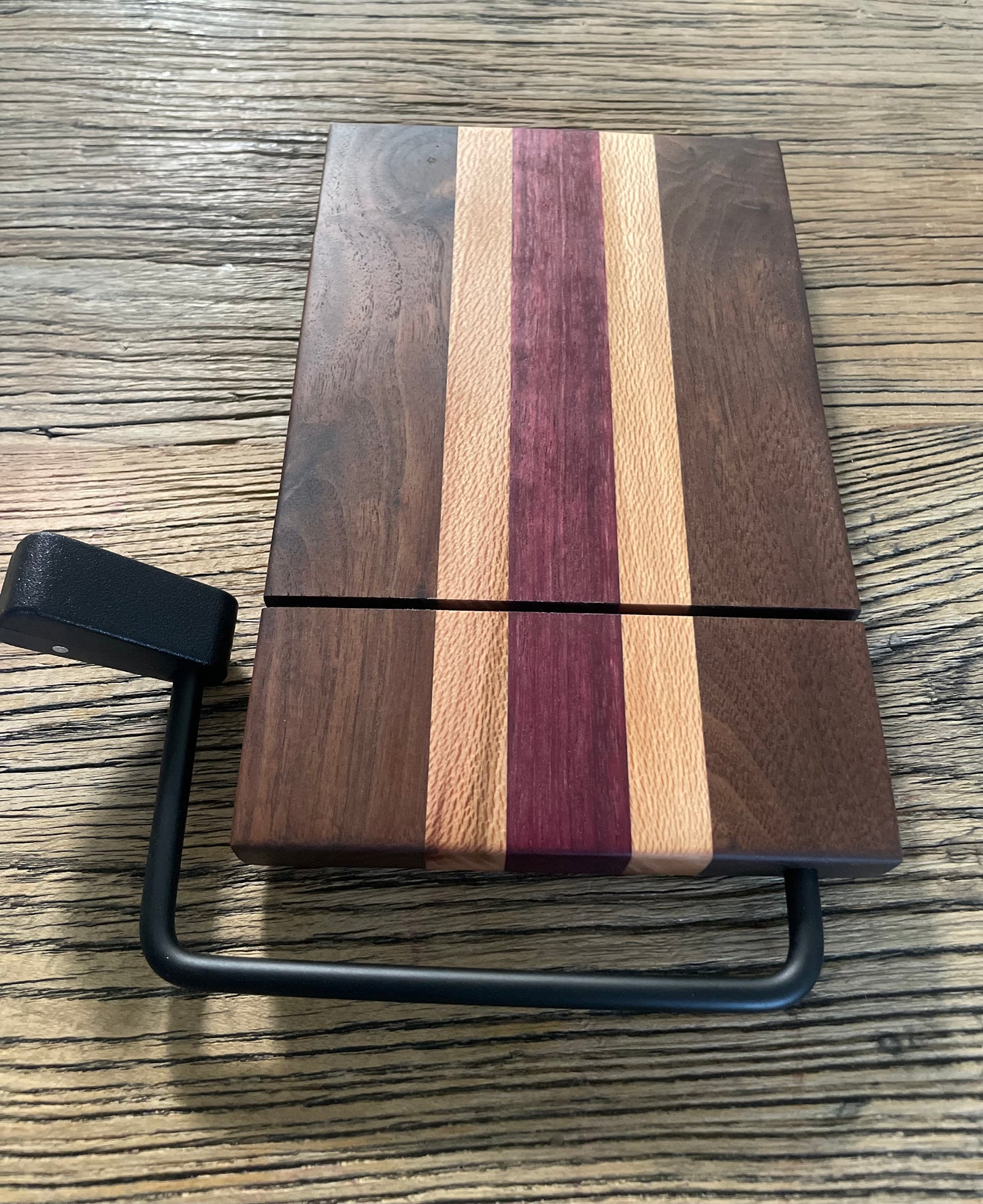 25C006 - Cheese Slicer Board - Sm Black Handle