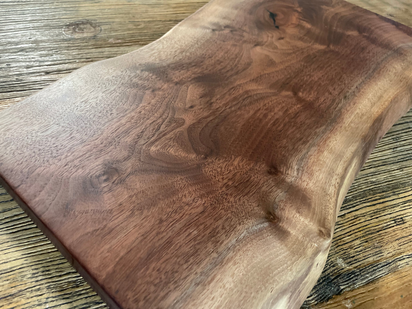 24L020 - Dual Live Edge Black Walnut