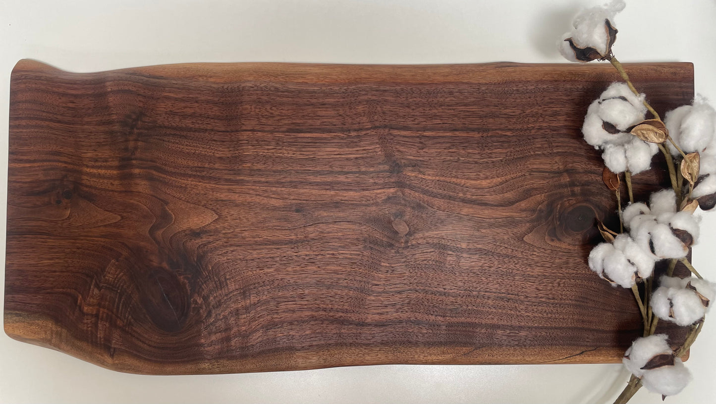 24L001 - XL Dual Live Edge Walnut